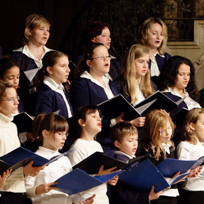 Traditionelles Weihnachtsliedersingen Der Schola Cantorum Leipzig In Der Peterskirche