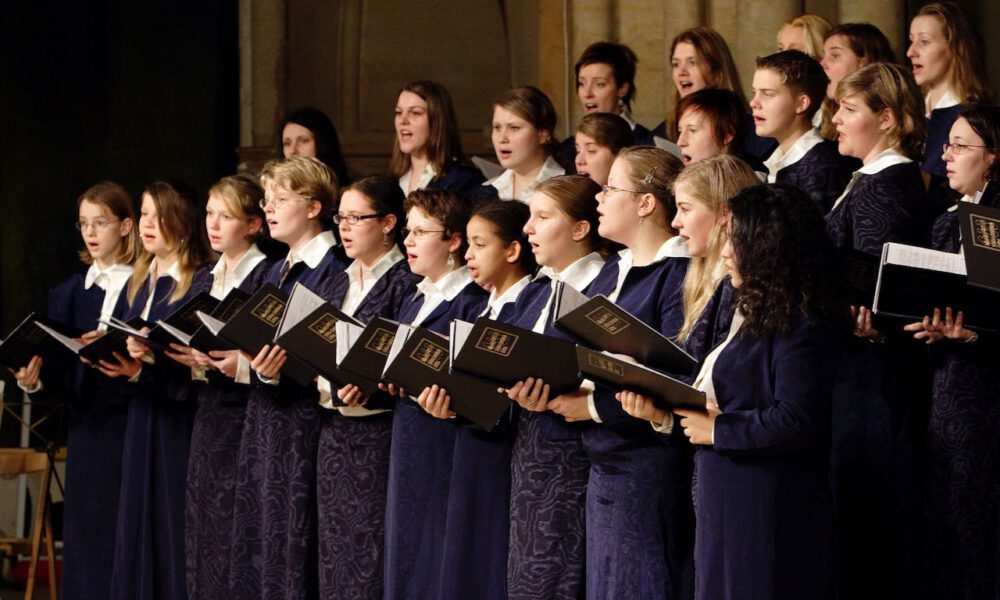 Traditionelles Weihnachtsliedersingen der Schola Cantorum Leipzig in der Peterskirche