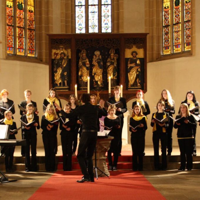 Konzert von Mädchenchor und Ensemble in der Stadtkirche Dahlen