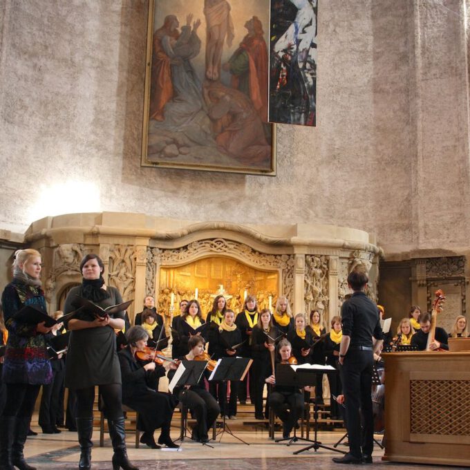 Aufführung von G. B. Pergolesis "Stabat Mater" in der Kreuzkirche