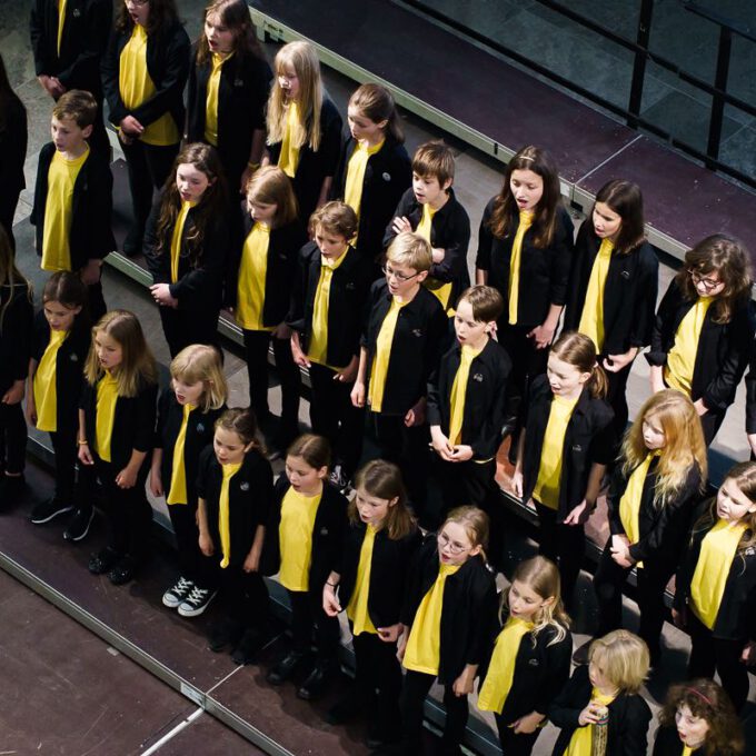 Die Kinder- und Jugendchöre der Stadt singen für Kinder in Not.