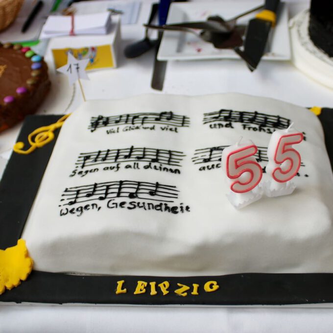 Tortenwettbewerb Im Rahmen Des 55. Jubiläums Der Schola Cantorum Leipzig