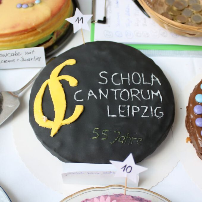 Tortenwettbewerb Im Rahmen Des 55. Jubiläums Der Schola Cantorum Leipzig