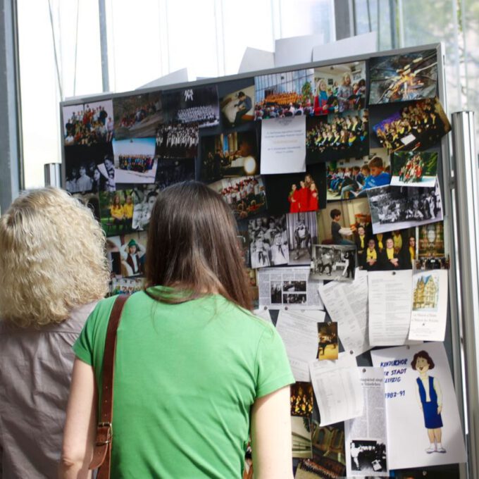 Fotoausstellung Im Rahmen Des 55. Jubiläums Der Schola Cantorum Leipzig