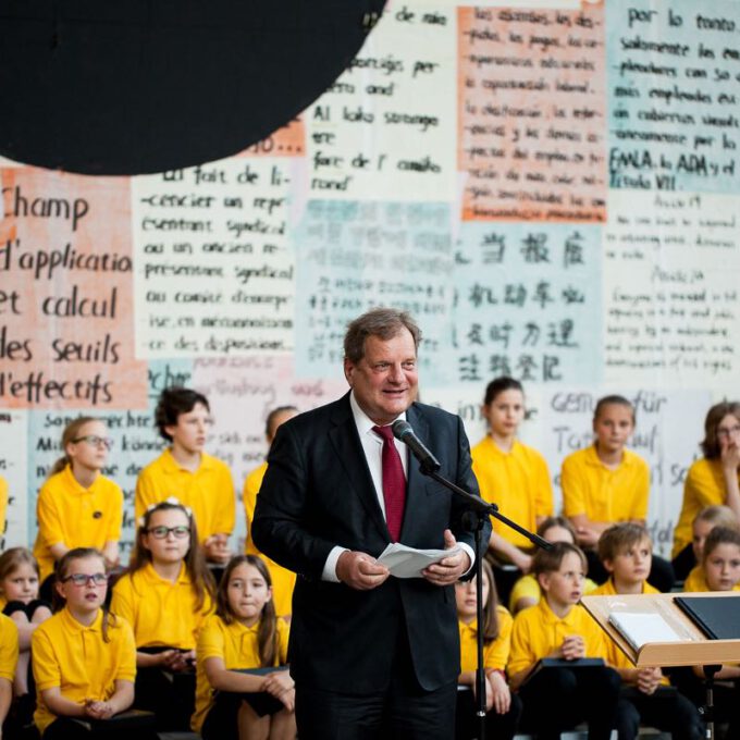 Glückwünsche Im Rahmen Des 55. Jubiläums Der Schola Cantorum Leipzig