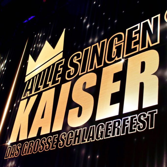 Kurzauftritt unseres Kinderchores mit Kathy Kelly in der Samstagabendshow "Alle singen Kaiser" mit Florian Silbereisen