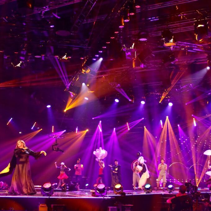 Kurzauftritt unseres Kinderchores mit Kathy Kelly in der Samstagabendshow "Alle singen Kaiser" mit Florian Silbereisen