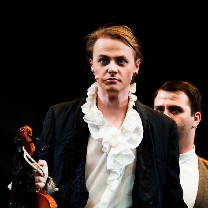 Spielmann und Wirt in Engelbert Humperdincks "Königskinder"