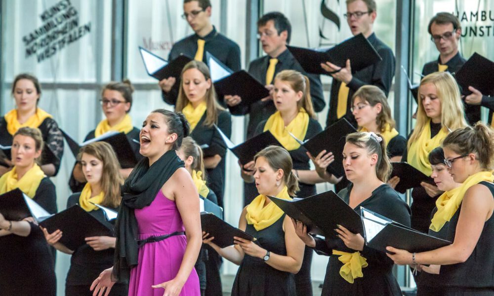 Konzert Des Kammerchores Im Leipziger Bildermuseum