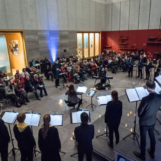 Weihnachtskonzert mit dem Kammerchor der Stadt Leipzig im Museum der bildenden Künste