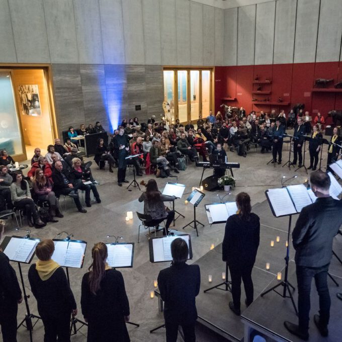 Weihnachtskonzert Mit Dem Kammerchor Der Stadt Leipzig Im Museum Der Bildenden Künste