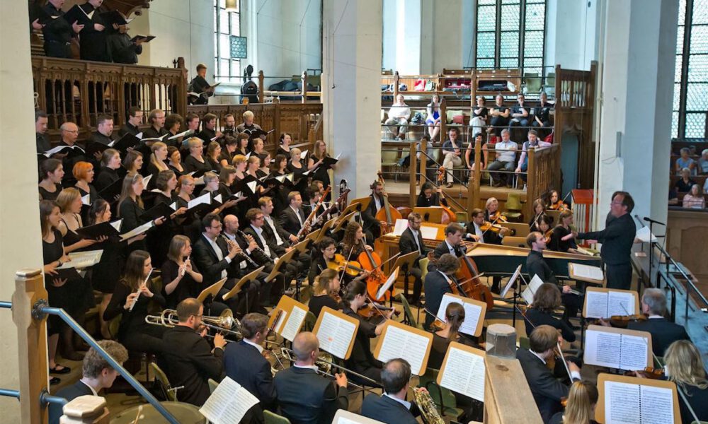 Kammerchor Der Stadt Leipzig Und Dominante (Finnland) Im Rahmen Des Bachfestes In Der Thomaskirche Leipzig