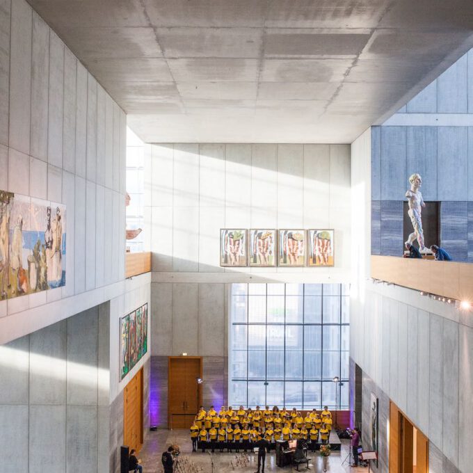 Generalprobe und Frühlingskonzert des Kinderchores der Stadt Leipzig im Museum der bildenden Künste Leipzig
