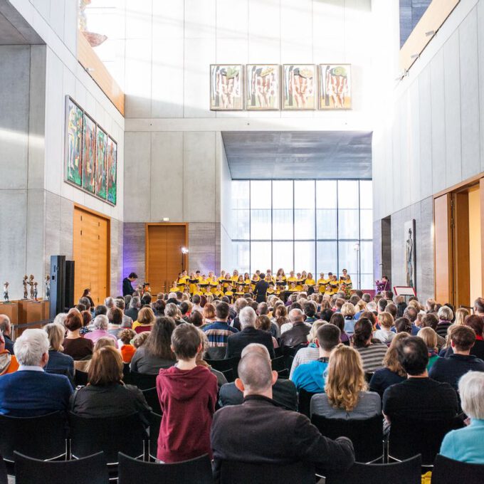 Generalprobe und Frühlingskonzert des Kinderchores der Stadt Leipzig im Museum der bildenden Künste Leipzig