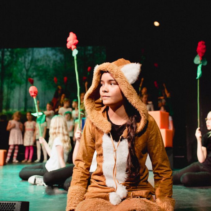 Der Fuchs in der Kinderoper "Der kleine Prinz"
