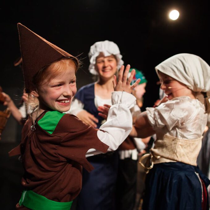 Kinderoper Rumpelstilzchen: Mitglieder des Kinderchores