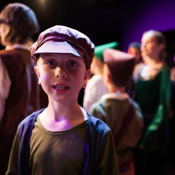 Kinderoper Rumpelstilzchen: Mitglieder de Kinderchores