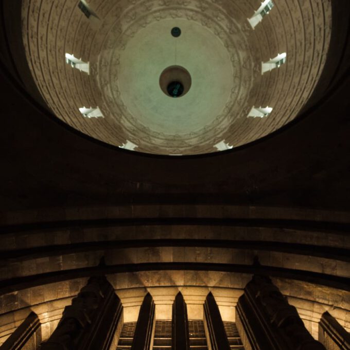 Völkerschlachtdenkmal Leipzig Innenansicht