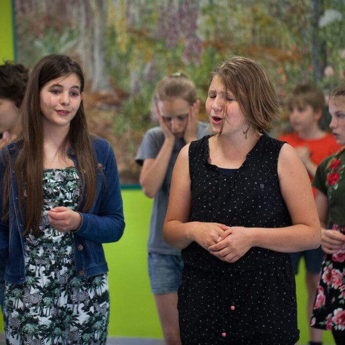 Probenwochenende zur Vorbereitung der Kinderoper 2018 im Theater der Jungen Welt