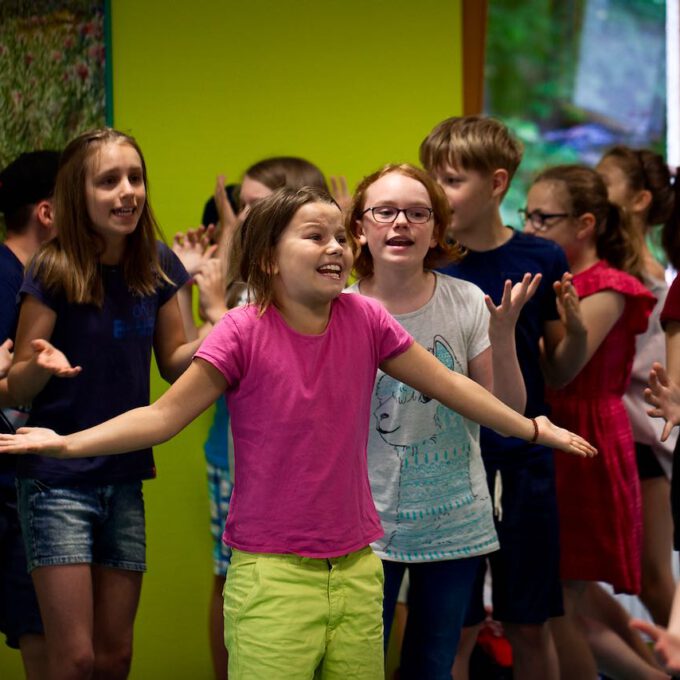 Probenwochenende zur Vorbereitung der Kinderoper 2018 im Theater der Jungen Welt