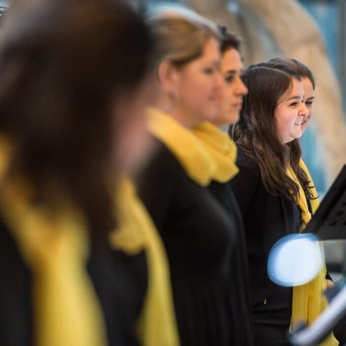 Weihnachtskonzert des Kammerchores der Schola Cantorum Leipzig im Bildermuseum