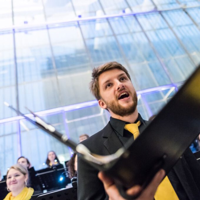 Weihnachtskonzert des Kammerchores der Schola Cantorum Leipzig im Bildermuseum