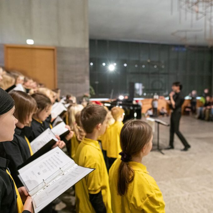 Weihnachtskonzert Von Spatzenchören Und Kinderchor Im Museum Der Bildenden Künste