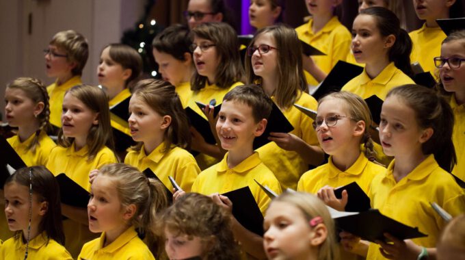 Gemeinsames Weihnachtskonzert von Spatzenchören und Kinderchor der Stadt Leipzig