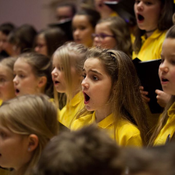 Gemeinsames Weihnachtskonzert von Spatzenchören und Kinderchor der Stadt Leipzig