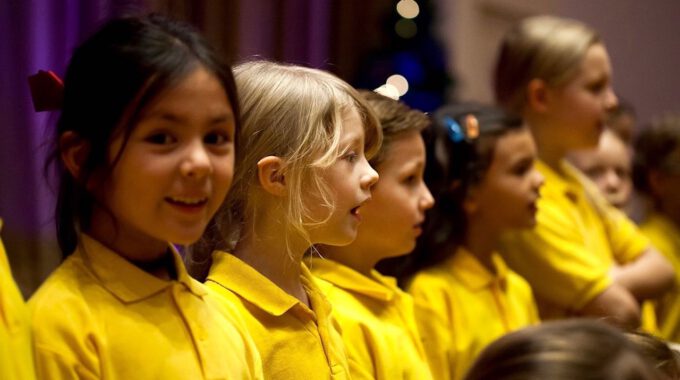 Gemeinsames Weihnachtskonzert Von Spatzenchören Und Kinderchor Der Stadt Leipzig