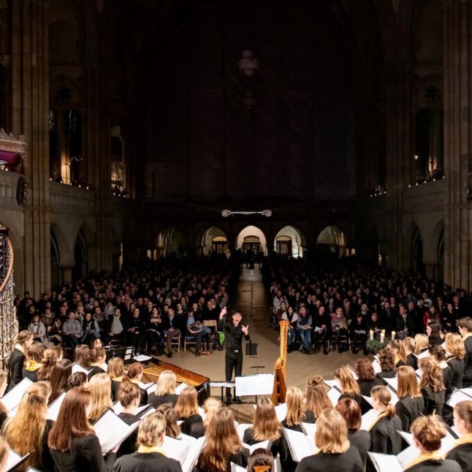 Traditionelles Weihnachtsliedersingen in der Peterskirche