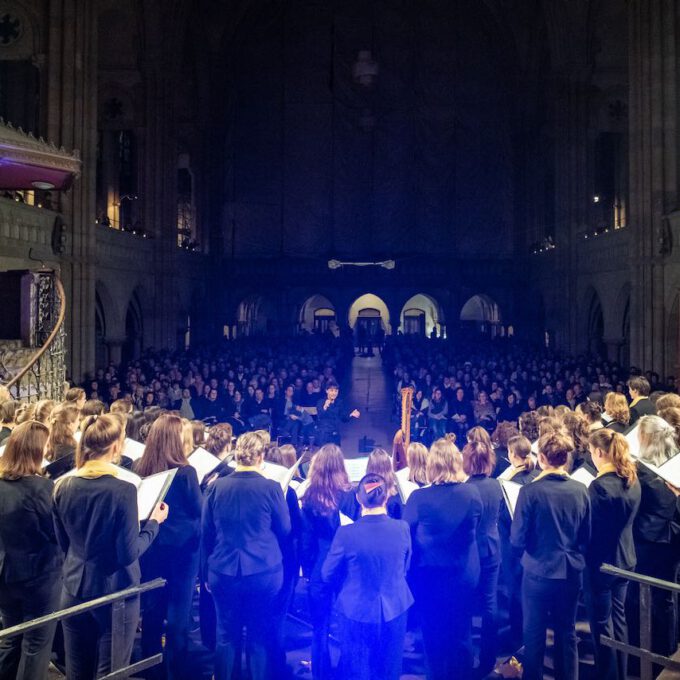 Traditionelles Weihnachtsliedersingen In Der Peterskirche