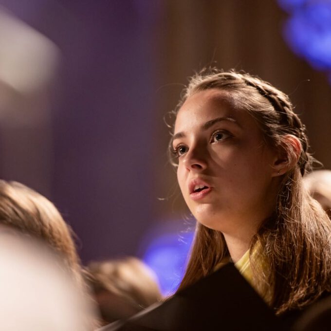 Traditionelles Weihnachtsliedersingen In Der Peterskirche Leipzig