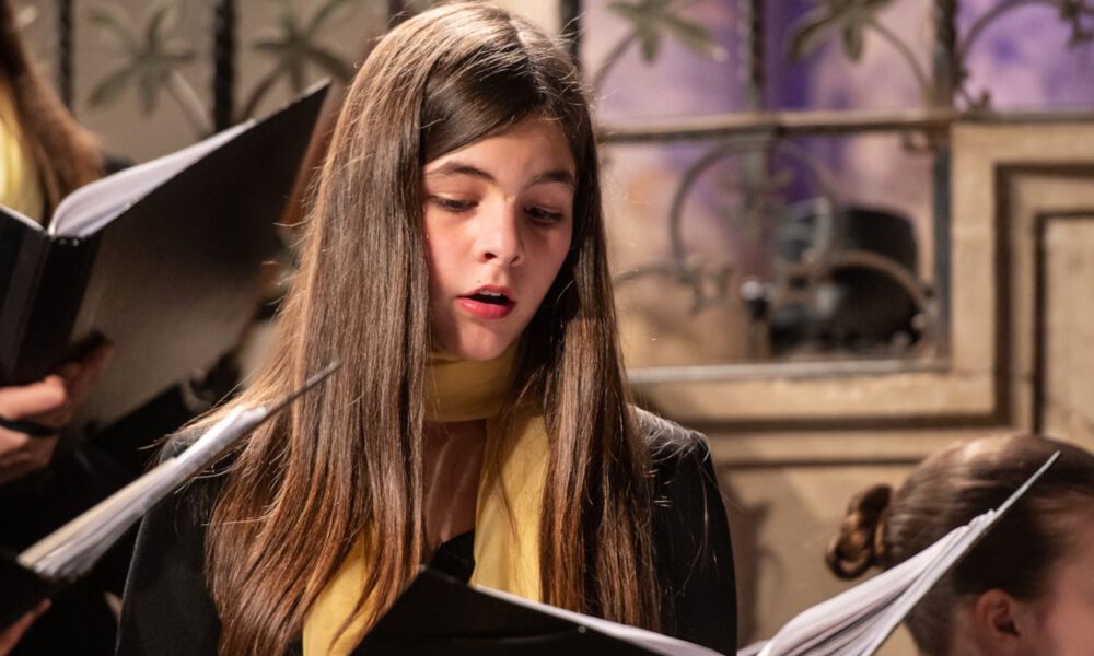 Traditionelles Weihnachtsliedersingen in der Peterskirche Leipzig
