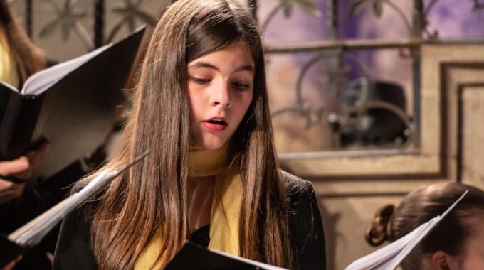 Traditionelles Weihnachtsliedersingen In Der Peterskirche Leipzig