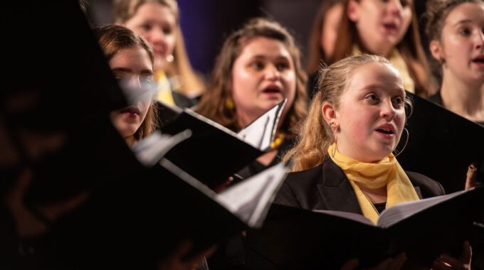 Traditionelles Weihnachtsliedersingen In Der Peterskirche Leipzig