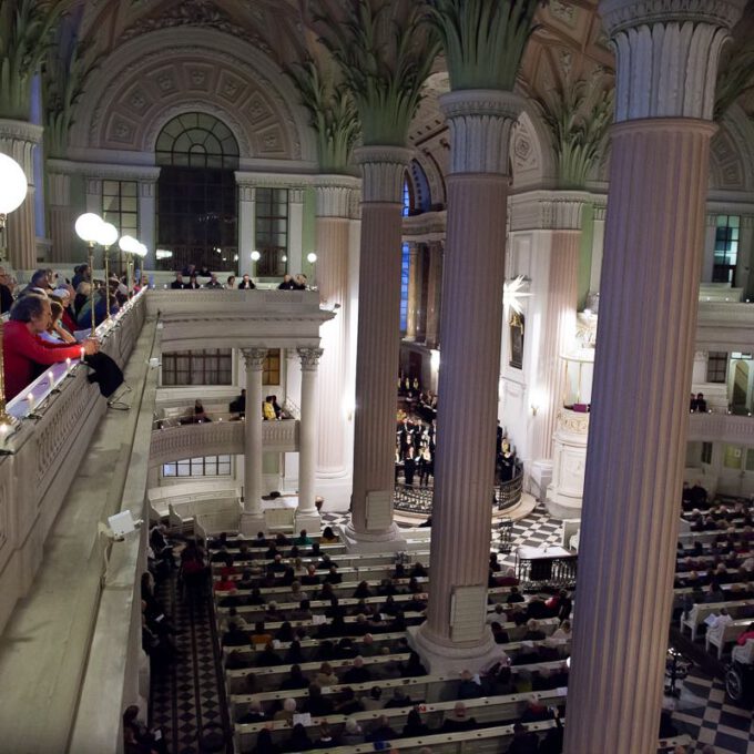 Weihnachtsmusik des Diakonischen Werkes mit Mädchen-, Frauen- und Kammerchor der Schola Cantorum Leipzig