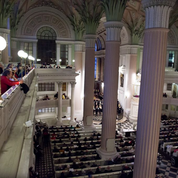 Weihnachtsmusik Des Diakonischen Werkes Mit Mädchen-, Frauen- Und Kammerchor Der Schola Cantorum Leipzig