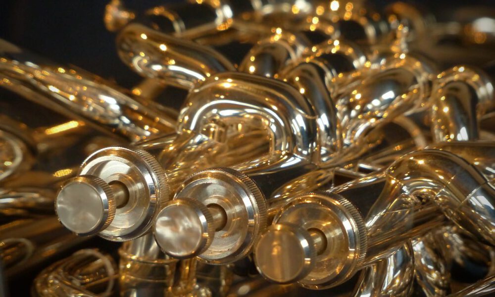 Detailaufnahme Eines Euphoniums