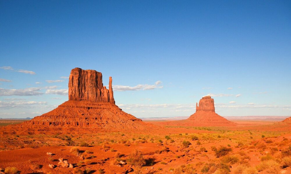 Felsformationen Am Colorado-Plateau