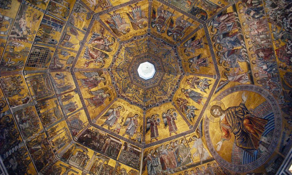 Innenansicht der Kuppel im Dom zu Florenz