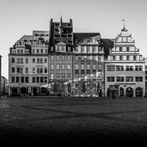 Leipzig während des pandemiebedingten Lockdowns im Frühjahr 2020