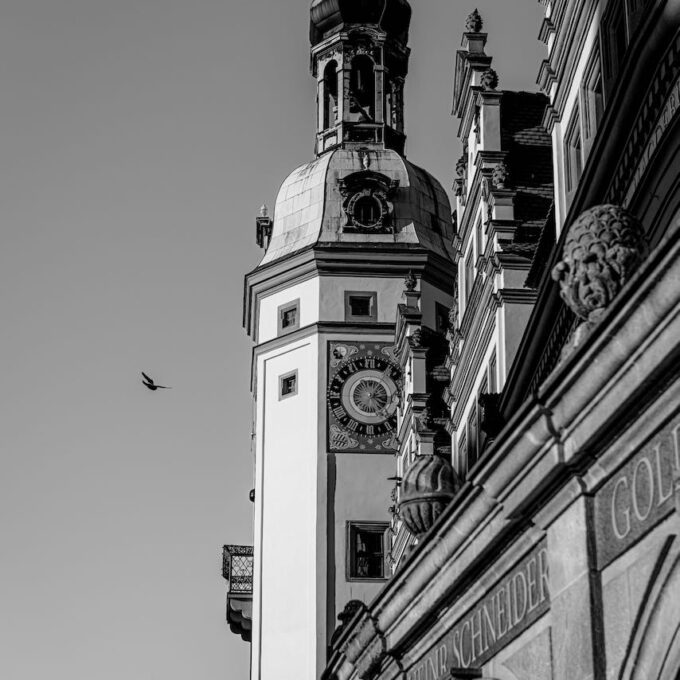 Leipzig während des pandemiebedingten Lockdowns im Frühjahr 2020