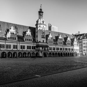 Leipzig während des pandemiebedingten Lockdowns im Frühjahr 2020