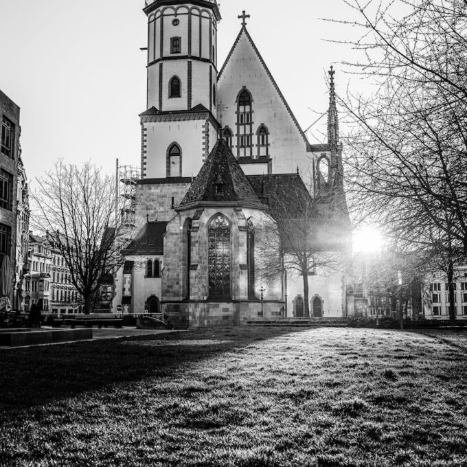 Leipzig Während Des Pandemiebedingten Lockdowns Im Frühjahr 2020