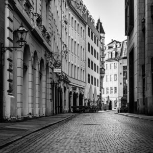 Leipzig während des pandemiebedingten Lockdowns im Frühjahr 2020