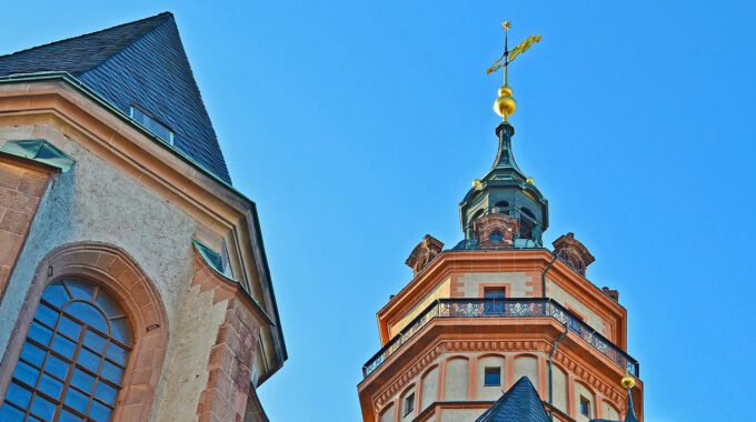 Turm Der Nikolaikirche Leipzig