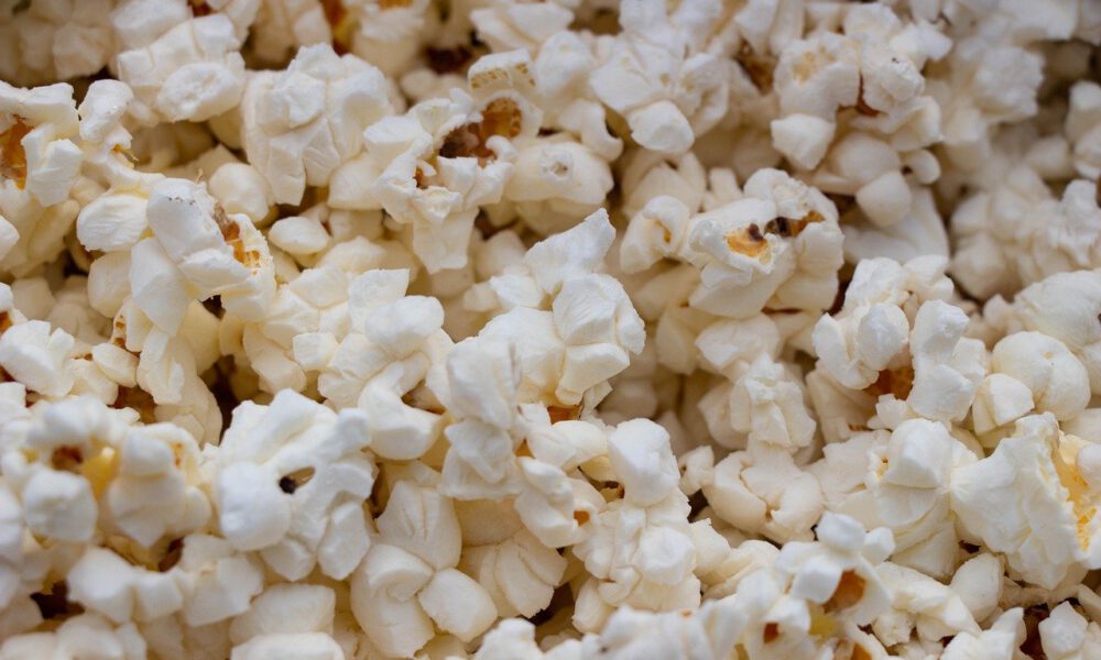 Ziemlich viel Popcorn...