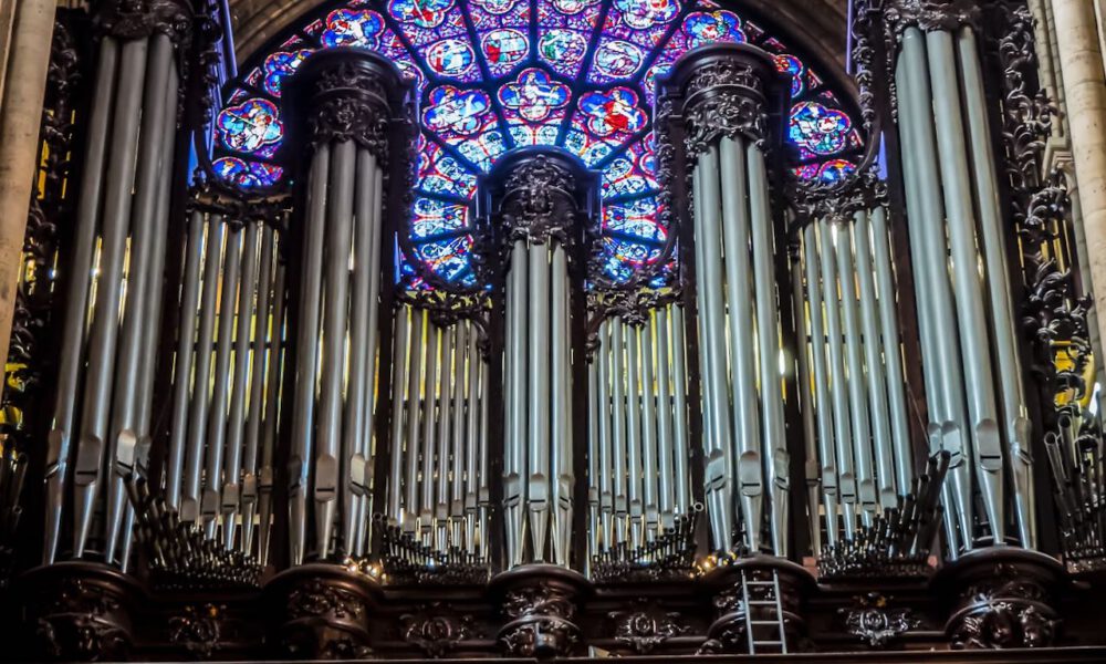 Romantische Hauptorgel Von Notre-Dame In Paris