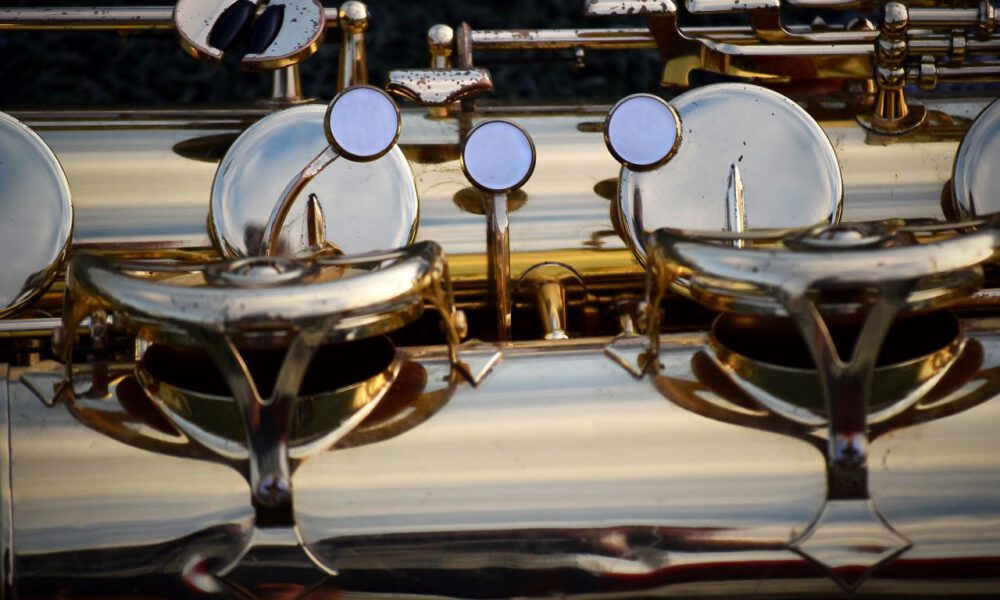 Detailaufnahme Eines Saxophons